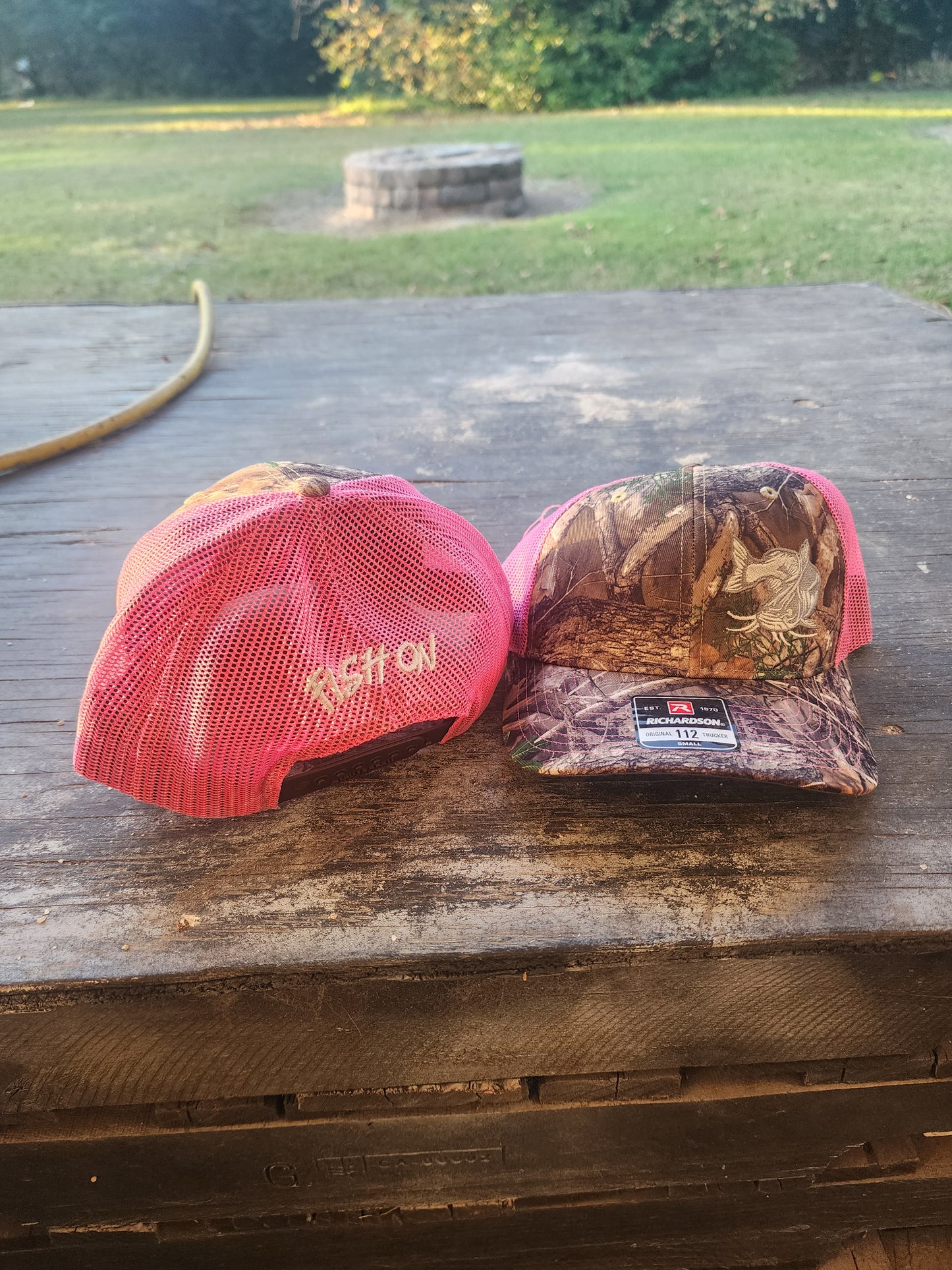 Certified hooker clothing catfish hat pink and camo